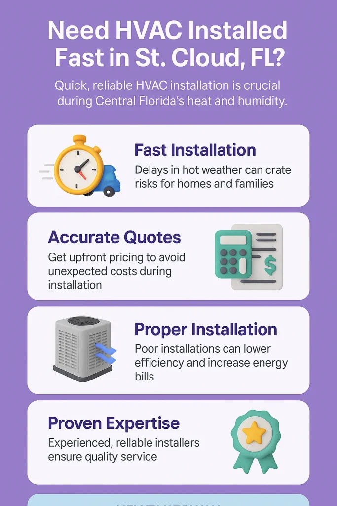 Need HVAC Installed Fast in St. Cloud, FL? | Central Air Conditioning System Cost, Price Quote & Free Online Estimate 2 ac air conditioning installation cost price quote free online estimate near st cloud fl 1